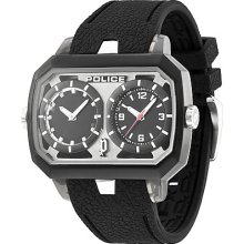 Men's police hydra dual time watch pl-13076jpb/02a