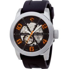 Men's rip curl r1 automatic black/ orange watch a2492-org