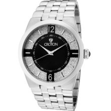 Men's Stainless Steel Diamond Dust