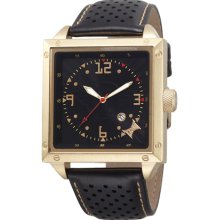 Men's tapout gold concorde watch co-gl