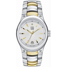 Men's Two Tone Centurion Silver Dial