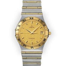 Men's Two Tone Champagne Dial Omega Constellation Classic (798)