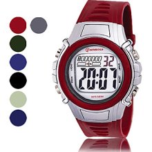 Men's Water Resistant PU Automatic Digital Casual Watches (Assorted Color)