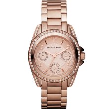 Michael Kors 'Blair - Mini' Multifunction Watch, 33mm Rosegold