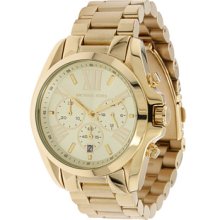 Michael Kors Bradshaw Mk5605 Chronograph Women's Watch 2 Years Warranty