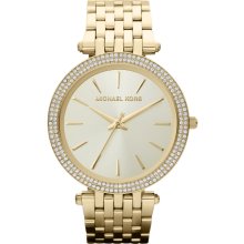 Michael Kors Women's Goldtone Silver Dial Watch MK3191