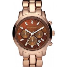 Michael Kors Womens Rose Gold Watch