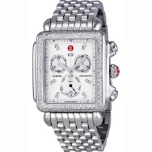Michele Deco XL Mens Chronograph Quartz Watch MWW06Z000001