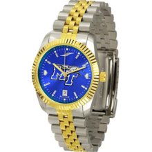 Middle Tennessee State MTSU Mens 23Kt Executive Watch