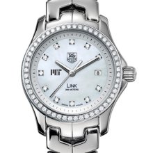 MIT TAG Heuer Watch - Women's Link Watch w/ Diamond Bezel