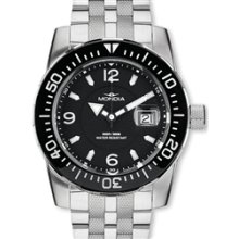 Mondia Wave Swiss Quartz 300 Meter Dive Watch with a Ceramic Bezel #1-690-1