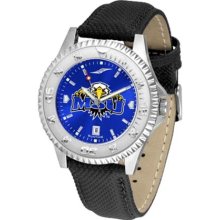 Morehead State Eagles Mens Leather Anochrome Watch