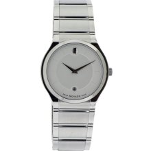 Movado Quadro Stainless Steel Mens Watch 0606479