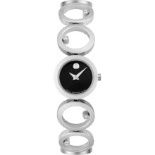 Movado Women's Ono Black Dial Watch 0605815