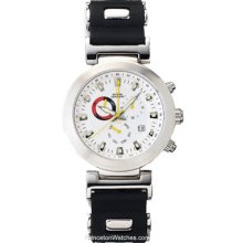 National Geographic Navigator II White Alarm Dual Time NG741GSMK