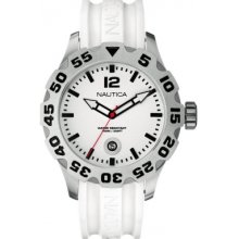 Nautica BFD100 White Quartz Resin A14608G Watch