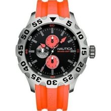 Nautica Multi-function 100m Poly-u Mens Watch N15565g