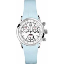 Nautica Women's A17537L Blue Resin Quartz Watch with White Dial