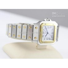 New Kdy 18k Gold Stainless Automatic Date Square Luxury Men's Watche