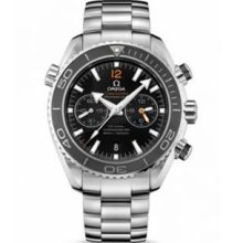 NEW Omega Seamaster Planet Ocean Men's Chronograph Watch -