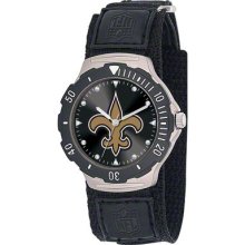 New Orleans Saints Agent Watch Game Time