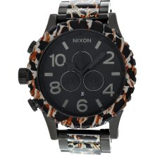 Nixon 51-30 Chronograph Leopard Mens Watch A0831153