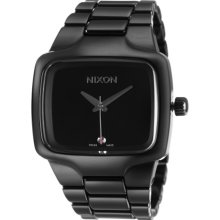 Nixon Ceramic Player Watch - Men's All Black, One Size