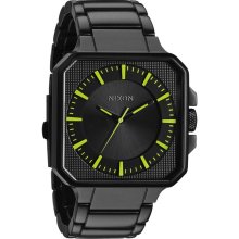 Nixon PLATFORM WATCH (ALL BLACK/LUM) O/S :: ALL BLACK/LUM