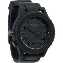 Nixon Rubber 51-30 Watch (Black) O/S :: Black