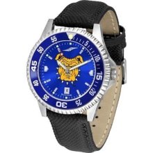 North Carolina A&T Aggies Men's Leather Wristwatch