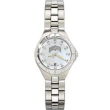 OHIO STATE UNIV PEARL WOMAN'S BRACELET WATCH MOP DIAL