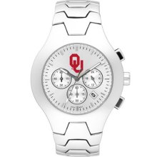 Oklahoma Sooners Mens Hall-of-Fame Watch LogoArt