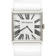 Old England Oe130sq Square Classic White Roman Watch