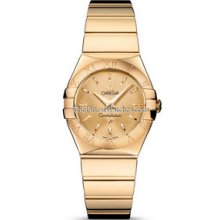 Omega Constellation Polished Quartz 27mm Ladies Watch 12350276008002