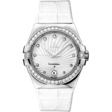 Omega Constellation Quartz 35mm Women's Watch 123.13.35.60.52.001