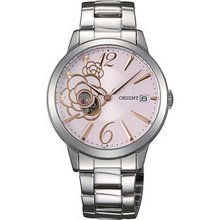 Orient Ladies Automatic Pink Dial Watch FDW02003V