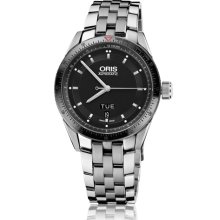 Oris Men's Artix Black Dial Watch 735-7662-4434-07-8-21-85