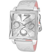 Paris Hilton Watches Women's Hollywood Silver Logo Textured Dial Metal