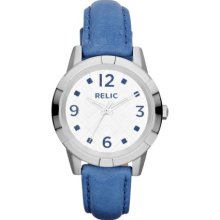 Payton Geometric Dial with Blue Strap Watch