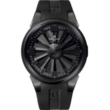 Perrelet Turbine Double Rotor Black Dlc Stainless Steel Watch