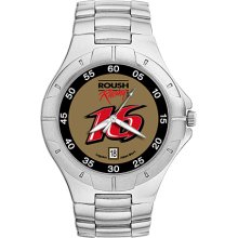 Pro II Men's Roush Racing #16 Greg Biffle NASCAR Watch in Stainless Steel