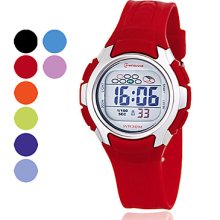 PU Women's Multi-Functional Digital Automatic Sport Watches (Assorted Color)