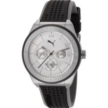 PU102912004 Puma Edge Silver Black Watch