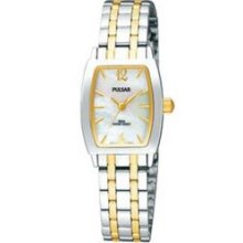 Pulsar Everyday Value Ladies` Mother Of Pearl Dial Watch