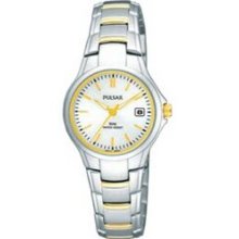 Pulsar Ladies` Collection Dress Sport Two Tone Watch