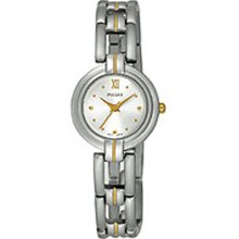 Pulsar Ladies Two Tone Stainless Steel PTC266X