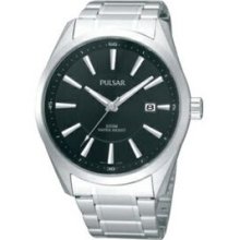 Pulsar Men`s Collection Dress 100m Water Resistant Watch