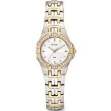 Pulsar Women's Crystal Accent Dress Watch