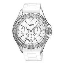 Pulsar Womens Crystal PYR049 Watch