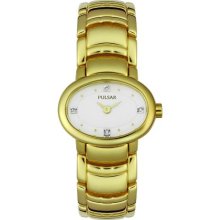 Pulsar Women's goldtone watch Stainless Steel